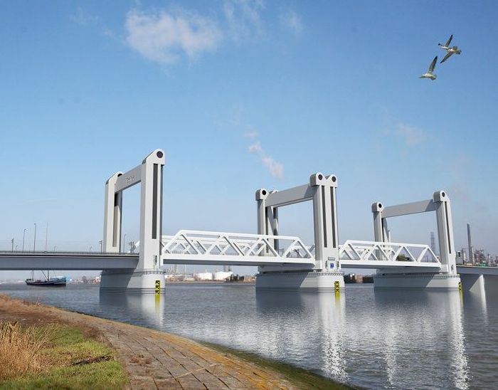 Prefab Brugwachtershuisje Botlekbrug