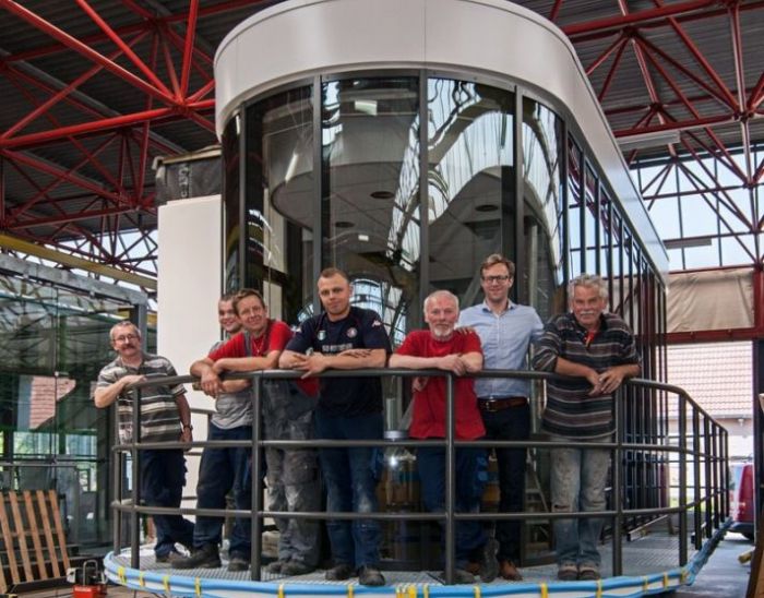 Prefab Brugwachtershuisje Botlekbrug