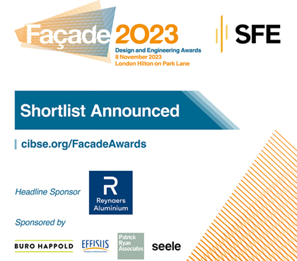 Genomineerd voor de Fa&ccedil;ade 2023 Design and Engineering Awards