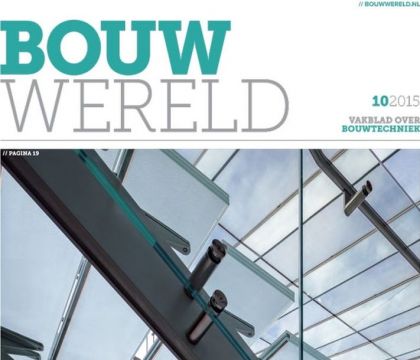 Montage grootste glasvinnen in Nederland voor Van Gogh Museum