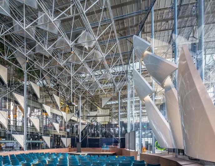 Heropbouw Glazen Zaal