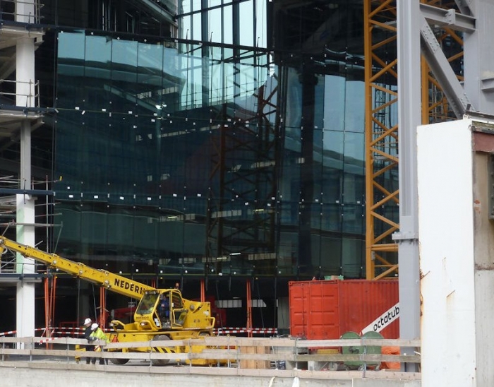 Installation of Glass for City Offices