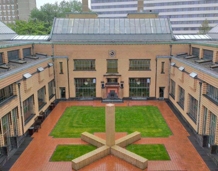 Transparent rooflight for Gemeentemuseum The Hague
