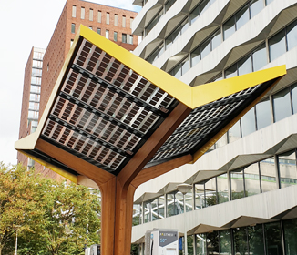 The third Fastned City station in The Hague