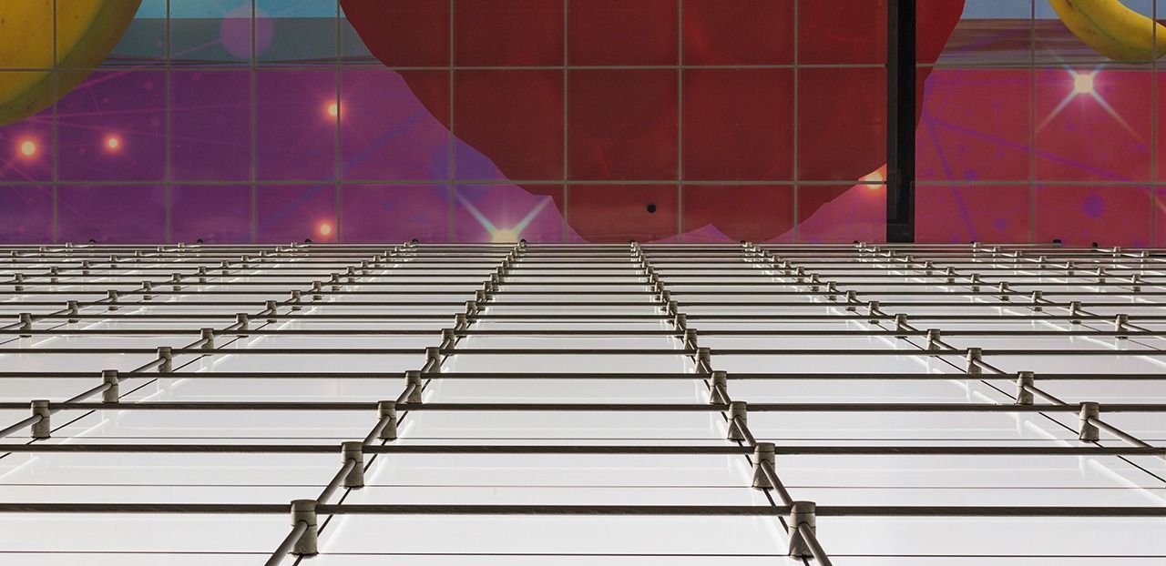 Cablenet facades Market Hall Rotterdam